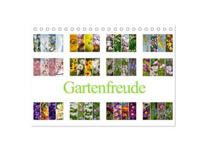 9783435613052 - Gartenfreude (Tischkalender 2025 DIN A5 quer) CALVENDO Monatskalender