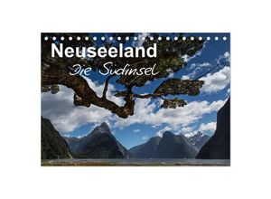 9783435615049 - Neuseeland - Die Südinsel (Tischkalender 2025 DIN A5 quer) CALVENDO Monatskalender