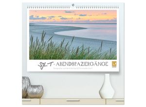 9783435615124 - SYLT - Abendspaziergänge (hochwertiger Premium Wandkalender 2025 DIN A2 quer) Kunstdruck in Hochglanz