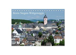 9783435615377 - Kreis Siegen-Wittgenstein (Tischkalender 2025 DIN A5 quer) CALVENDO Monatskalender