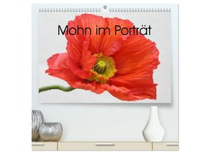 9783435616053 - Mohn im Porträt (hochwertiger Premium Wandkalender 2025 DIN A2 quer) Kunstdruck in Hochglanz