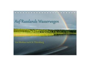 9783435616763 - Auf Russlands Wasserwegen (Tischkalender 2025 DIN A5 quer) CALVENDO Monatskalender