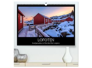 9783435616787 - LOFOTEN - Inselparadies im Norden Norwegens (hochwertiger Premium Wandkalender 2025 DIN A2 quer) Kunstdruck in Hochglanz