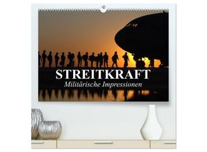 9783435616930 - Streitkraft Militärische Impressionen (hochwertiger Premium Wandkalender 2025 DIN A2 quer) Kunstdruck in Hochglanz