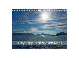 9783435618194 - Hurtigruten - Faszination Natur (Wandkalender 2025 DIN A4 quer) CALVENDO Monatskalender