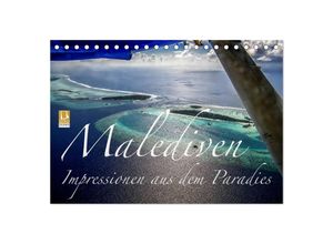 9783435618736 - Malediven Impressionen aus dem Paradies (Tischkalender 2025 DIN A5 quer) CALVENDO Monatskalender