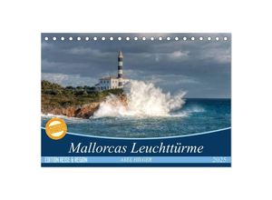 9783435621071 - Mallorcas Leuchttürme (Tischkalender 2025 DIN A5 quer) CALVENDO Monatskalender