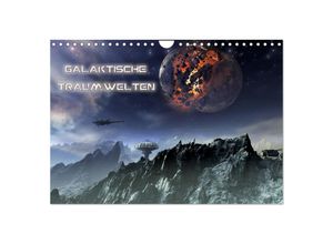 9783435621453 - Galaktische Traumwelten (Wandkalender 2025 DIN A4 quer) CALVENDO Monatskalender