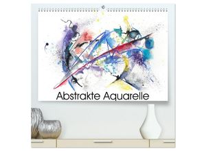 9783435621811 - Abstrakte Aquarelle (hochwertiger Premium Wandkalender 2025 DIN A2 quer) Kunstdruck in Hochglanz