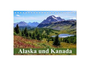 9783435622320 - Alaska und Kanada (Tischkalender 2025 DIN A5 quer) CALVENDO Monatskalender