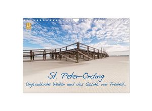 9783435622344 - St Peter-Ording (Wandkalender 2025 DIN A4 quer) CALVENDO Monatskalender