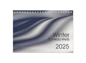 9783435622405 - Winter Schwarz-Weiß (Tischkalender 2025 DIN A5 quer) CALVENDO Monatskalender