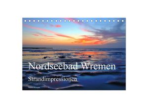 9783435623242 - Nordseebad Wremen - Strandimpressionen (Tischkalender 2025 DIN A5 quer) CALVENDO Monatskalender