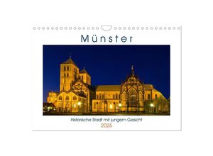 9783435623266 - Münster - Historische Stadt mit jungem Gesicht (Wandkalender 2025 DIN A4 quer) CALVENDO Monatskalender