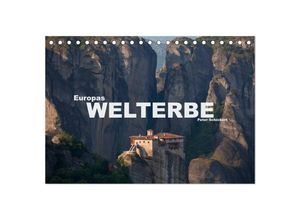 9783435624140 - Europas Welterbe (Tischkalender 2025 DIN A5 quer) CALVENDO Monatskalender