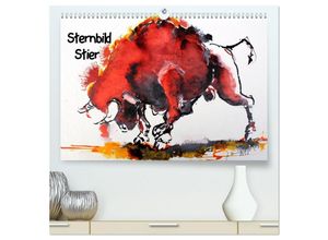 9783435624928 - Sternbild Stier (hochwertiger Premium Wandkalender 2025 DIN A2 quer) Kunstdruck in Hochglanz