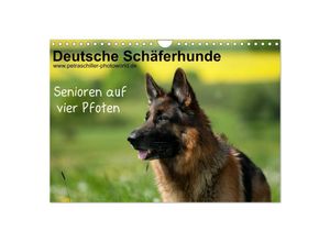 9783435625246 - Deutsche Schäferhunde - Senioren auf vier Pfoten (Wandkalender 2025 DIN A4 quer) CALVENDO Monatskalender