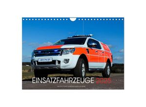 9783435625420 - Einsatzfahrzeuge (Wandkalender 2025 DIN A4 quer) CALVENDO Monatskalender