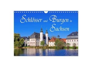 9783435626267 - Schlösser und Burgen in Sachsen (Wandkalender 2025 DIN A4 quer) CALVENDO Monatskalender