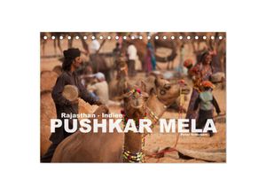 9783435626311 - Rajasthan Indien - Pushkar Mela (Tischkalender 2025 DIN A5 quer) CALVENDO Monatskalender