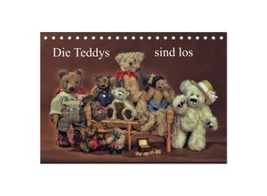 9783435626328 - Die Teddys sind los (Tischkalender 2025 DIN A5 quer) CALVENDO Monatskalender