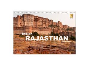 9783435626380 - Indien - Rajasthan (Tischkalender 2025 DIN A5 quer) CALVENDO Monatskalender