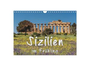 9783435627097 - Sizilien im Frühling (Wandkalender 2025 DIN A4 quer) CALVENDO Monatskalender