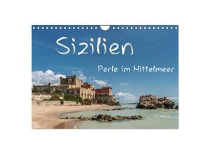 9783435627158 - Sizilien - Perle im Mittelmeer (Wandkalender 2025 DIN A4 quer) CALVENDO Monatskalender
