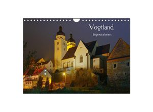 9783435629237 - Vogtland - Impressionen (Wandkalender 2025 DIN A4 quer) CALVENDO Monatskalender