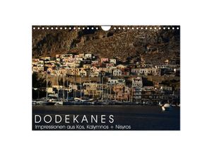 9783435629244 - Dodekanes - Impressionen aus Kos Kalymnos und Nisyros (Wandkalender 2025 DIN A4 quer) CALVENDO Monatskalender