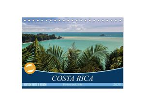 9783435630738 - COSTA RICA Farben und Licht (Tischkalender 2025 DIN A5 quer) CALVENDO Monatskalender