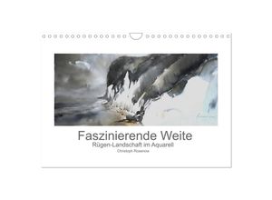 9783435631193 - Faszinierende Weite Rügen-Landschaft im Aquarell (Wandkalender 2025 DIN A4 quer) CALVENDO Monatskalender