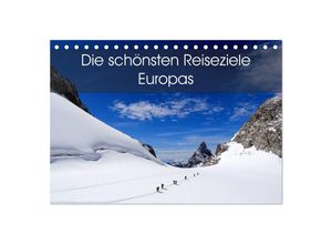 9783435632381 - Die schönsten Reiseziele Europas (Tischkalender 2025 DIN A5 quer) CALVENDO Monatskalender