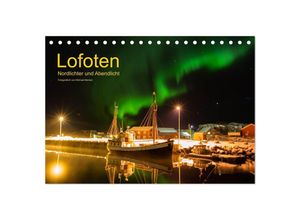 9783435632787 - Lofoten - Nordlichter und Abendlicht (Tischkalender 2025 DIN A5 quer) CALVENDO Monatskalender