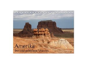 9783435634491 - Amerika - Der wild gebliebene Westen (Tischkalender 2025 DIN A5 quer) CALVENDO Monatskalender