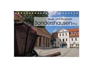 9783435634507 - Musik- und Bergstadt Sondershausen Thüringen (Tischkalender 2025 DIN A5 quer) CALVENDO Monatskalender