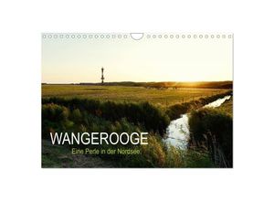 9783435634712 - Wangerooge - Eine Perle in der Nordsee (Wandkalender 2025 DIN A4 quer) CALVENDO Monatskalender