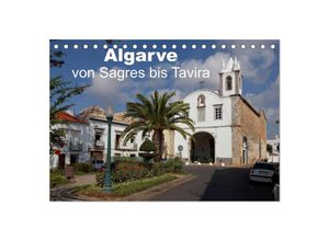 9783435634989 - Algarve von Sagres bis Tavira (Tischkalender 2025 DIN A5 quer) CALVENDO Monatskalender