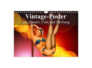 9783435635177 - Vintage-Poster aus Theater Film und Werbung (Wandkalender 2025 DIN A4 quer) CALVENDO Monatskalender