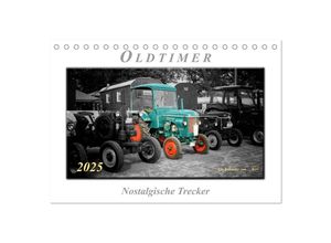 9783435636006 - Oldtimer - nostalgische Trecker (Tischkalender 2025 DIN A5 quer) CALVENDO Monatskalender