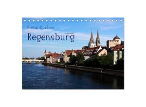 9783435636136 - Romantisches Regensburg (Tischkalender 2025 DIN A5 quer) CALVENDO Monatskalender