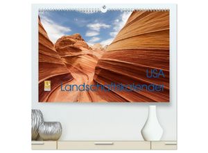 9783435636419 - USA Landschaftskalender (hochwertiger Premium Wandkalender 2025 DIN A2 quer) Kunstdruck in Hochglanz