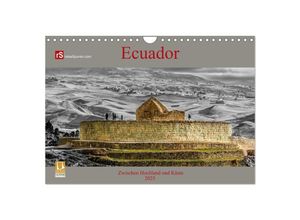 9783435637102 - Ecuador 2025 Zwischen Hochland und Küste (Wandkalender 2025 DIN A4 quer) CALVENDO Monatskalender