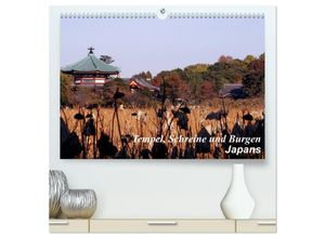 9783435637706 - Tempel Schreine und Burgen Japans (hochwertiger Premium Wandkalender 2025 DIN A2 quer) Kunstdruck in Hochglanz