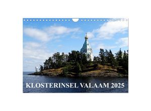 9783435638727 - KLOSTERINSEL VALAAM 2025 (Wandkalender 2025 DIN A4 quer) CALVENDO Monatskalender