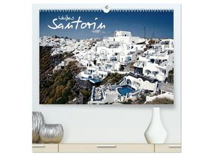 9783435639137 - Weißes Santorin (hochwertiger Premium Wandkalender 2025 DIN A2 quer) Kunstdruck in Hochglanz