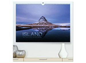 9783435639229 - Island - Wundervolle Landschaften (hochwertiger Premium Wandkalender 2025 DIN A2 quer) Kunstdruck in Hochglanz