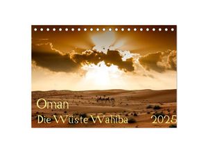 9783435639915 - Oman - Die Wüste Wahiba (Tischkalender 2025 DIN A5 quer) CALVENDO Monatskalender