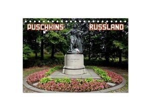 9783435640416 - PUSCHKINS RUSSLAND (Tischkalender 2025 DIN A5 quer) CALVENDO Monatskalender