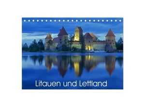 9783435642113 - Litauen und Lettland (Tischkalender 2025 DIN A5 quer) CALVENDO Monatskalender